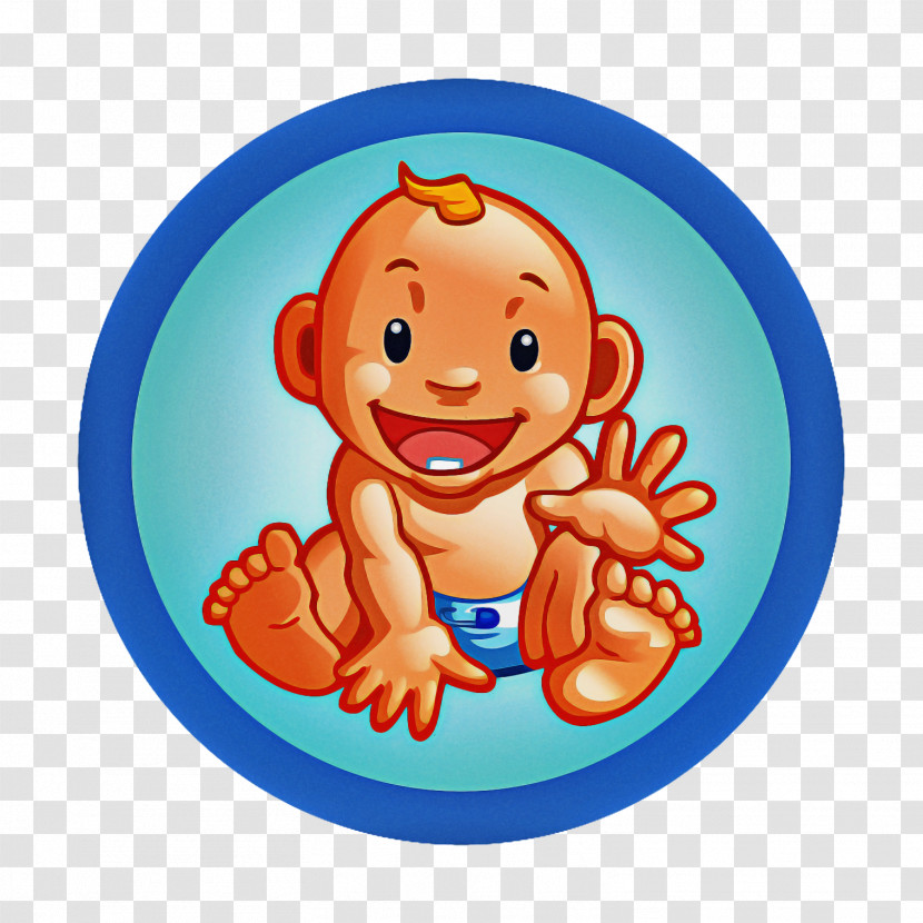 Cartoon Child Cheek Smile Toddler Transparent PNG