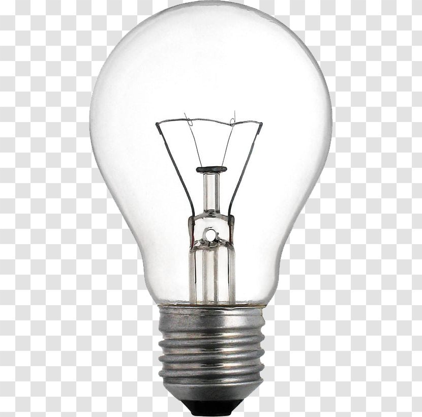 Incandescent Light Bulb LED Lamp Clip Art - Joseph Swan Transparent PNG