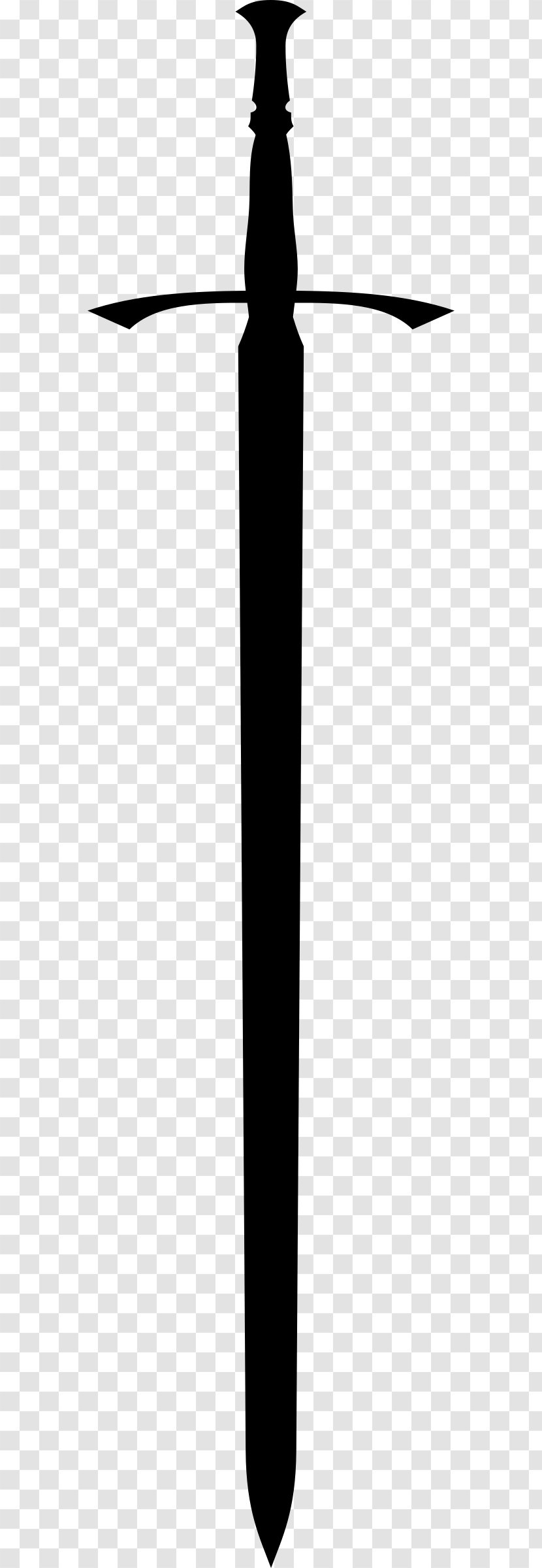 Weapon Monochrome Photography Sword Line Transparent PNG