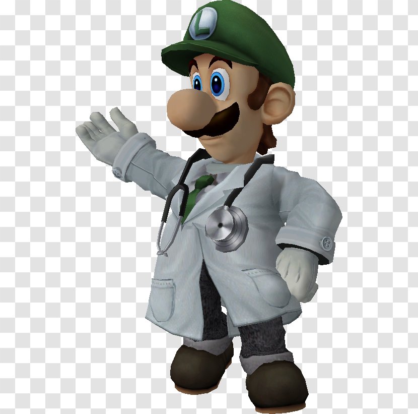 Dr. Luigi Mario Super Smash Bros. Brawl Luigi's Mansion - Bros For Nintendo 3ds And Wii U - Dr Transparent PNG