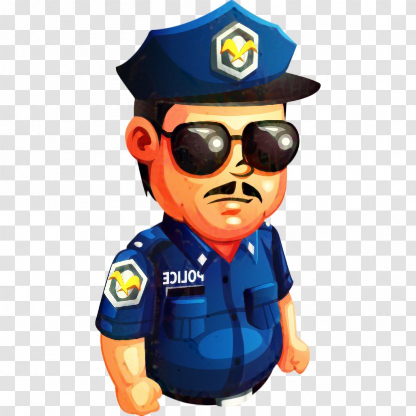 Police Cartoon - Eyewear - Cap Lego Transparent PNG