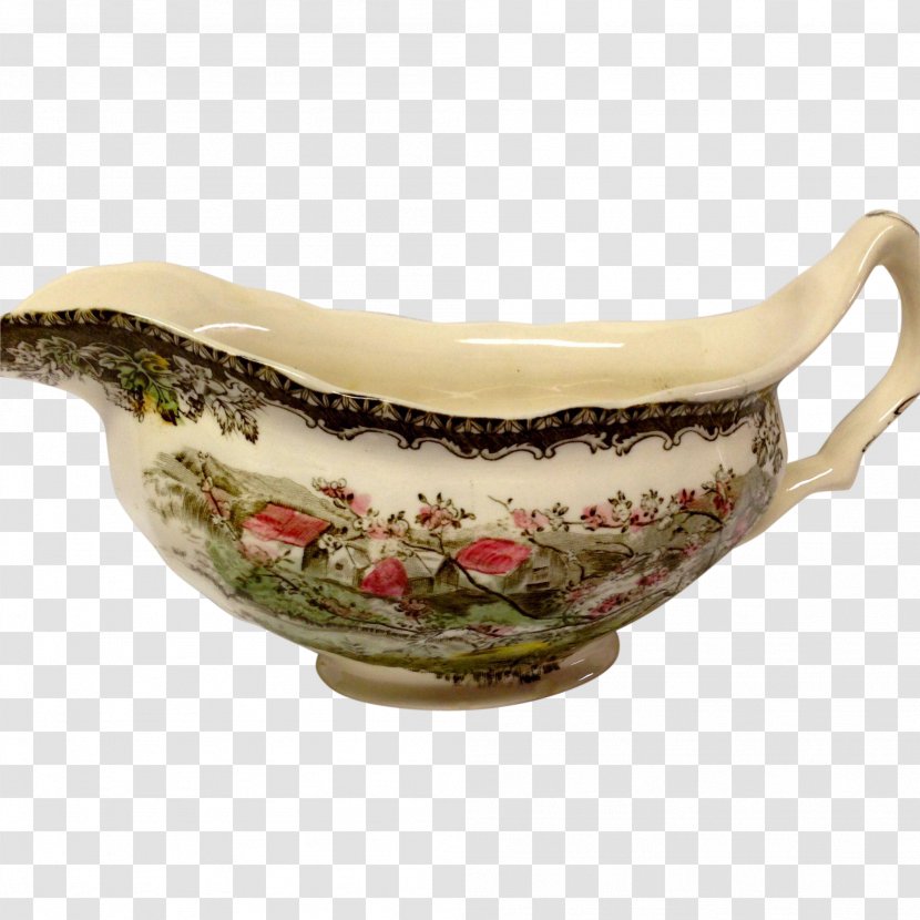 Pottery Ceramic Tableware Bowl - Tree - Gravy Boat Transparent PNG