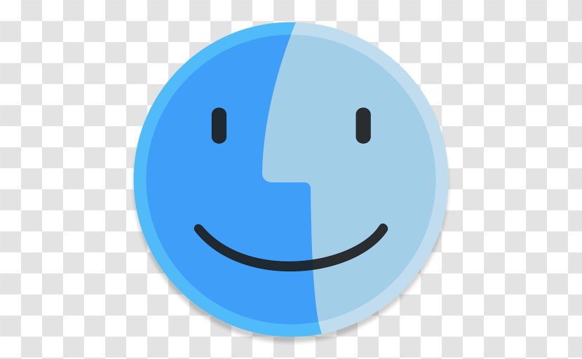 Finder - Blue - Button Transparent PNG