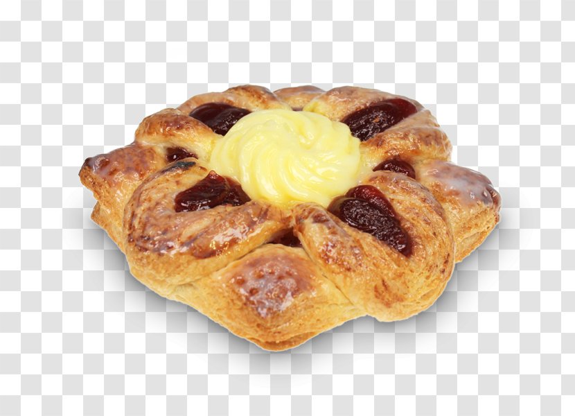 Danish Pastry Viennoiserie Puff Kolach Muffin - Butter Transparent PNG