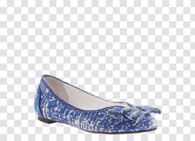 Ballet Flat Court Shoe Slipper Footwear - Blue - Poetic Transparent PNG