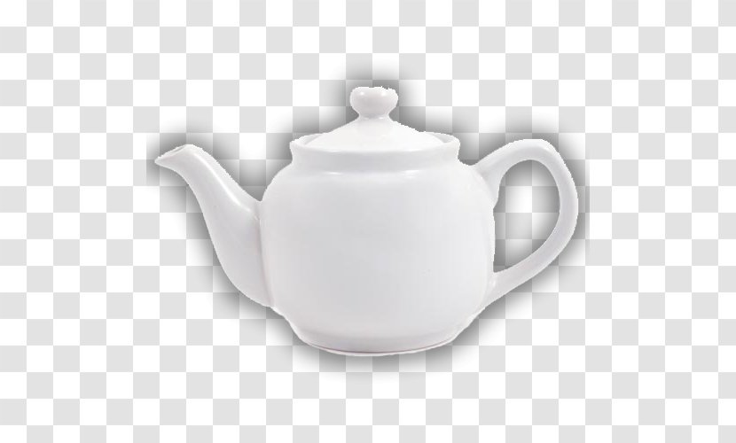 Teapot White Tea Tableware Cup - Fuding Transparent PNG