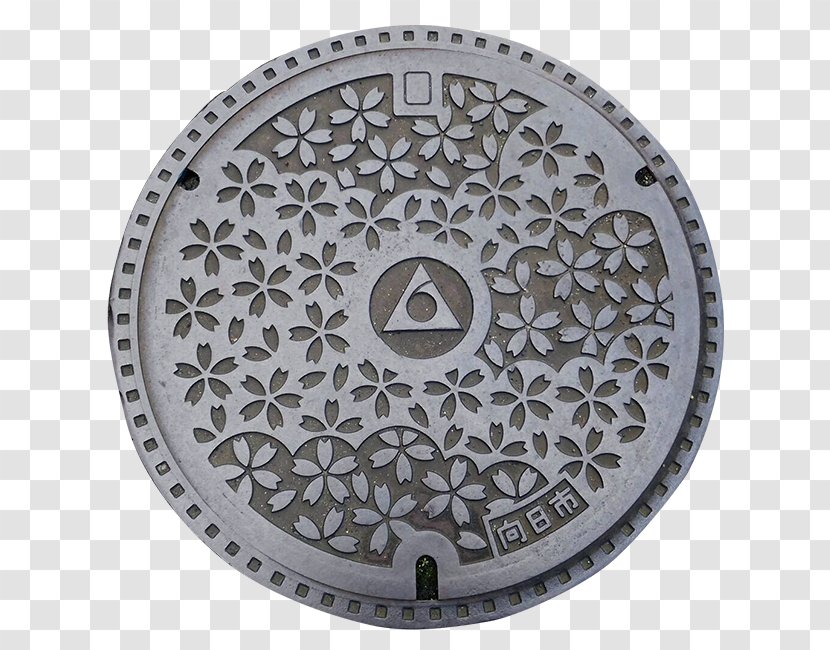 Manhole Cover Circle Pattern Transparent PNG