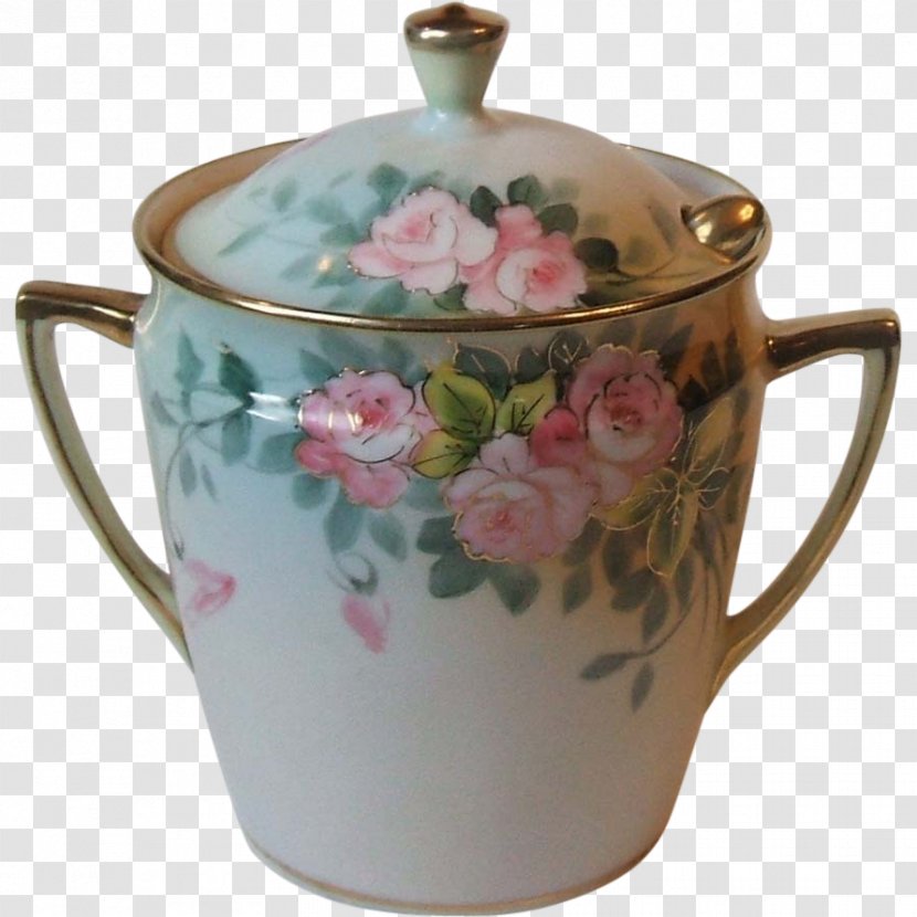 Porcelain Pottery Lid Vase Cup - Drinkware Transparent PNG