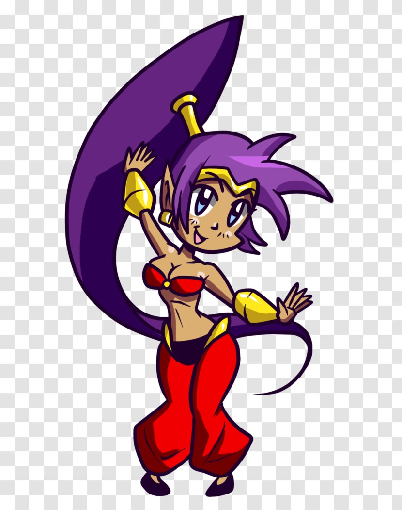 Clip Art Illustration Animated Cartoon Film - Fictional Character - Shantae Transparent PNG