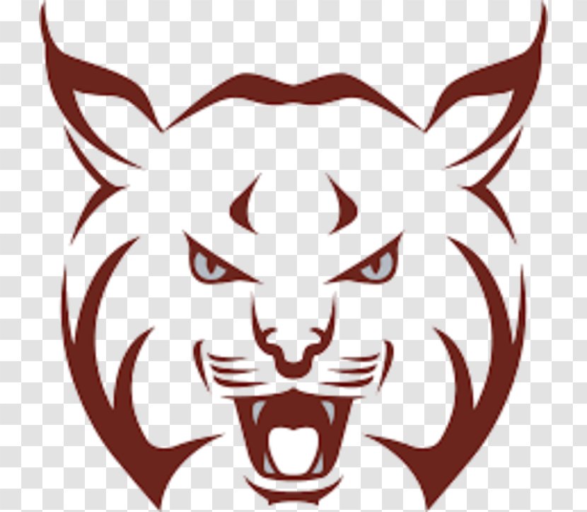 Beaver Area High School Whiskers Brighton Township Clip Art Bobcat - Nose - Logo Vector Transparent PNG