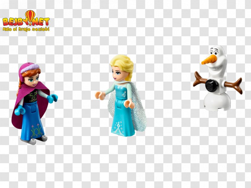 LEGO 41062 Disney Princess Elsa's Sparkling Ice Castle Belle Anna - Doll - Elsa Transparent PNG