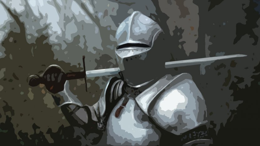 Late Middle Ages Knight Plate Armour Medieval Warfare Transparent PNG