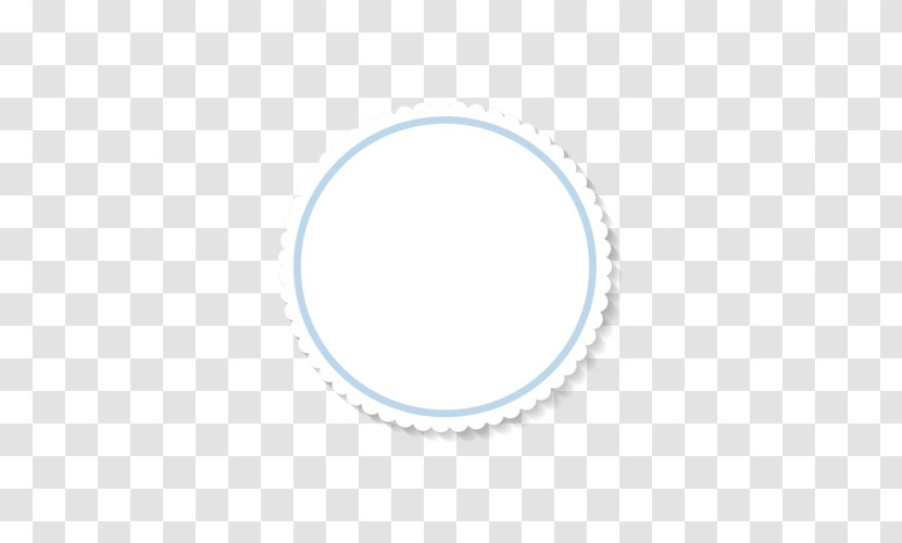 Text Box Circle - Point - Simple Circular Frame Transparent PNG