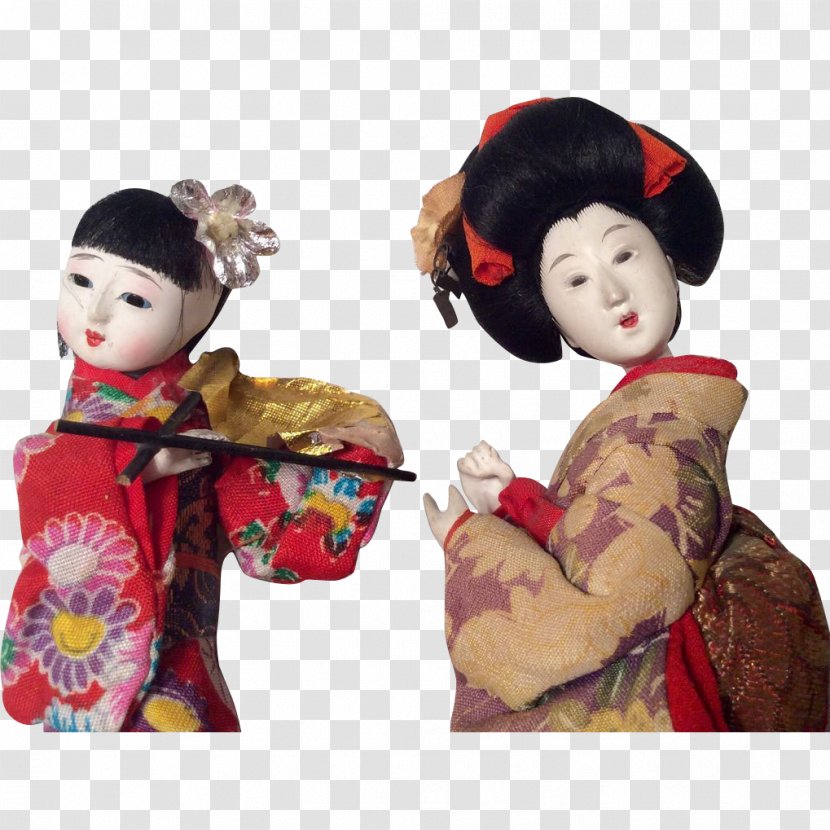 Kimono Geisha - Doll - Japanese Transparent PNG