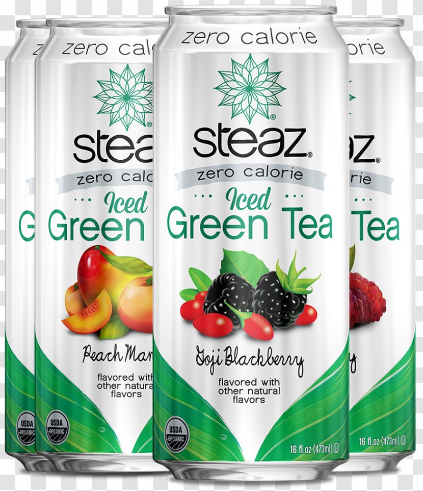 Green Tea Iced Organic Food Lemonade - Calorie - Ice Transparent PNG