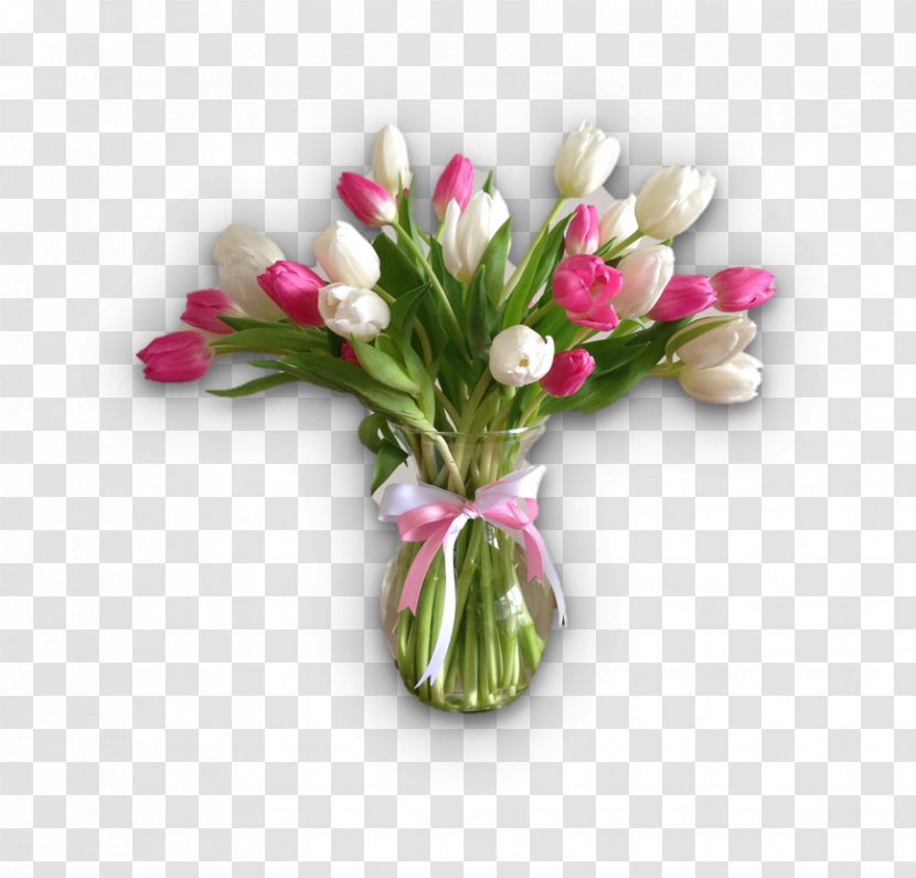 Tulip Flower Bouquet On Time Arrangements (Pty) Ltd Cut Flowers - Shopping Cart Transparent PNG