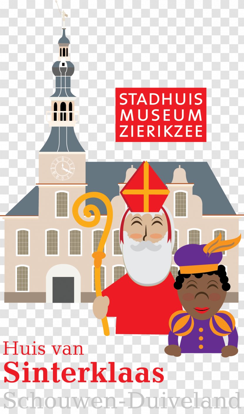 Stadhuismuseum Zierikzee Huis Van Sinterklaas Schouwen-Duiveland Slaapkamer Het - Christmas Ornament - Barbapapa Transparent PNG