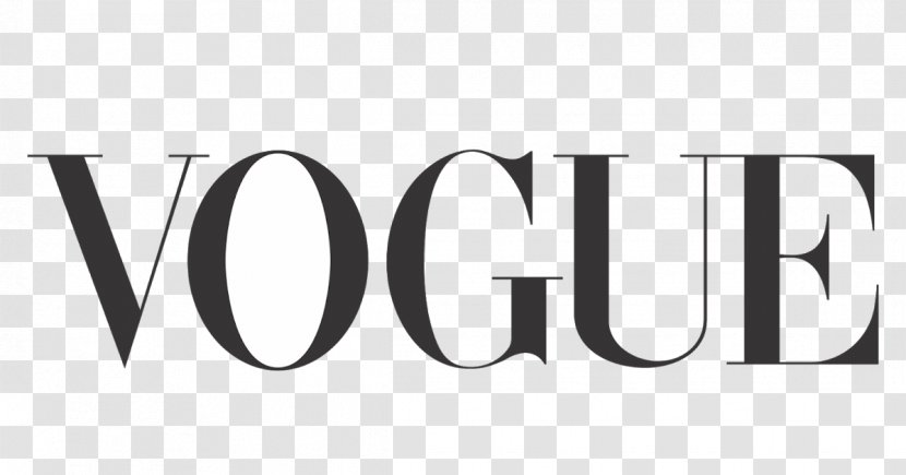 Logo Vogue Fashion Font Magazine - Black And White - Bazaar Transparent PNG