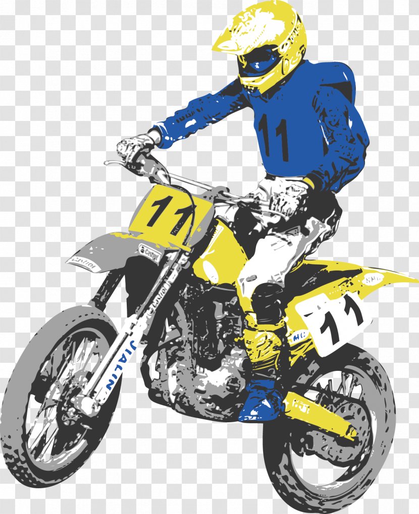 Freestyle Motocross Motorcycle Sport Racing - Supermoto Transparent PNG