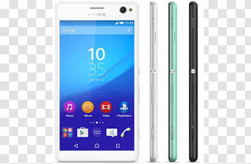 Sony Xperia C4 S C3 Mobile Smartphone - Phone Transparent PNG