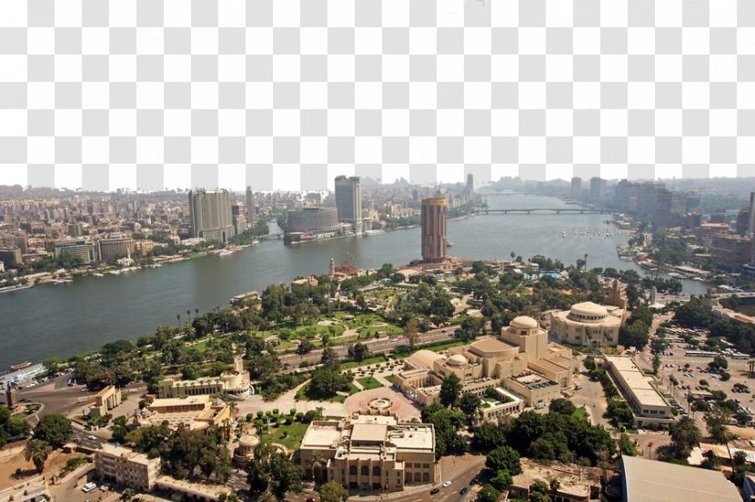 Cairo Tower Nile Photography - River Side View Of The City Transparent PNG