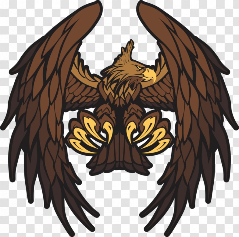 Bald Eagle Hawk Vector Graphics Logo Transparent PNG