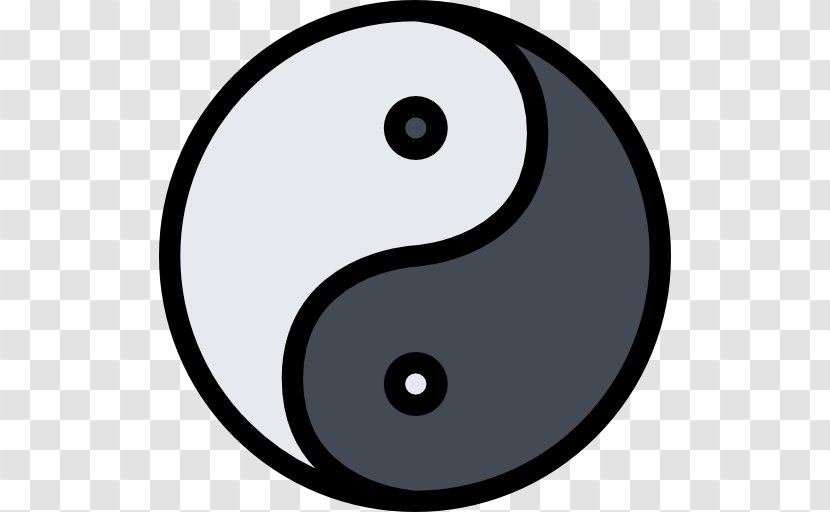 Symbol Yin And Yang Clip Art - Tao Decorative Design Vector Transparent PNG