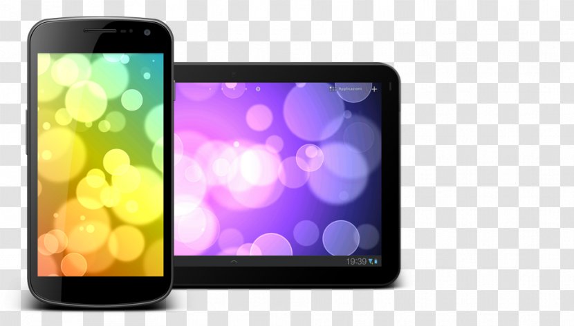 Smartphone Feature Phone Mobile Phones Desktop Wallpaper - Electronics - Background Bokeh Transparent PNG