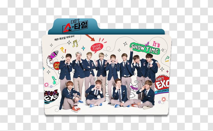 Exo's Showtime XOXO K-pop Boy Band - Xoxo - SHOWTIME Transparent PNG