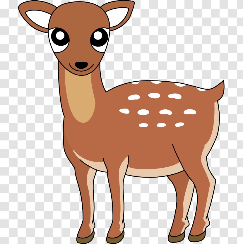 Reindeer White-tailed Deer Clip Art - Camel Like Mammal - Clipart Transparent PNG