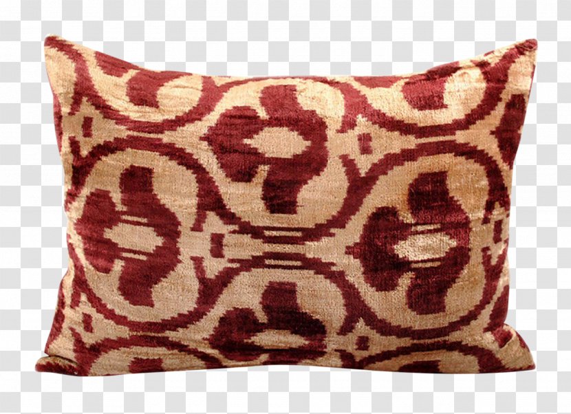 Throw Pillows Cushion Suzani Ikat - Pillow Transparent PNG
