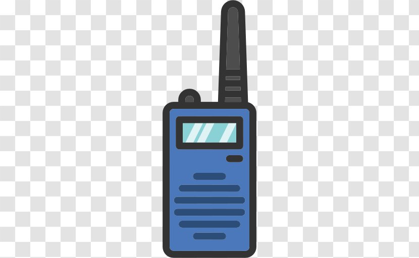 Walkie-talkie Mobile Phones Intercom - Communication Device - Police Dog Transparent PNG