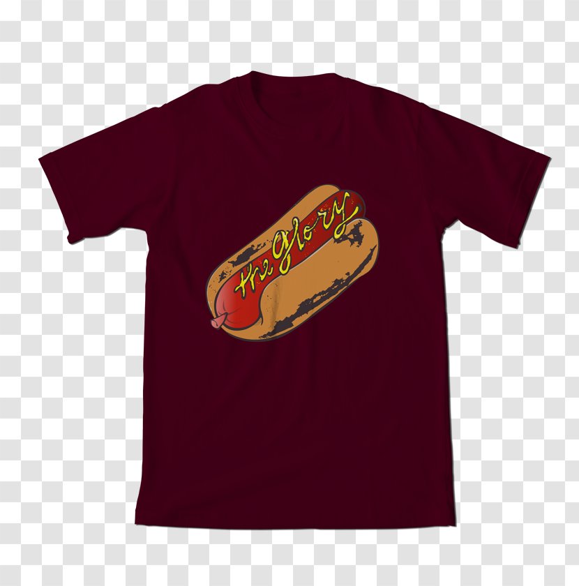 T-shirt Bluza Sleeve Logo - Sweatshirt - Hotdog Cart Transparent PNG
