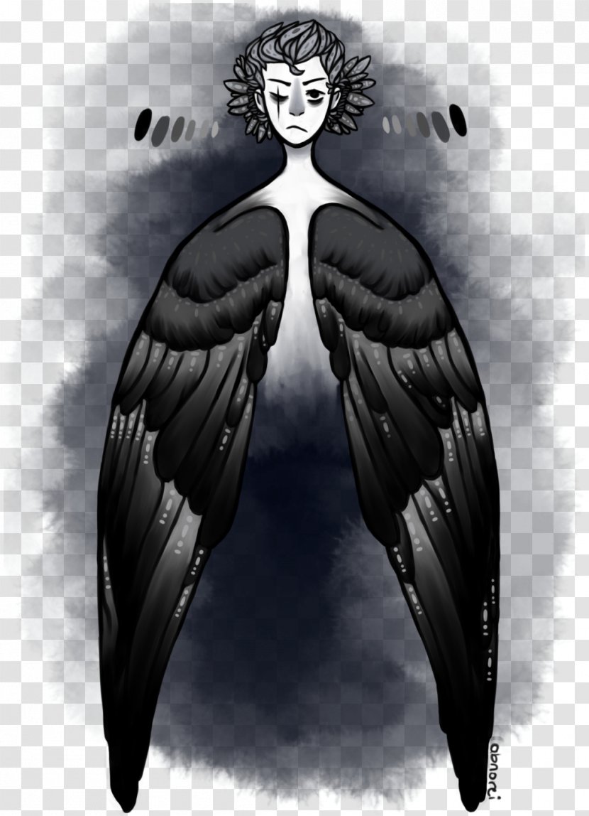 Angel M Legendary Creature - Monochrome Photography - Siren Transparent PNG