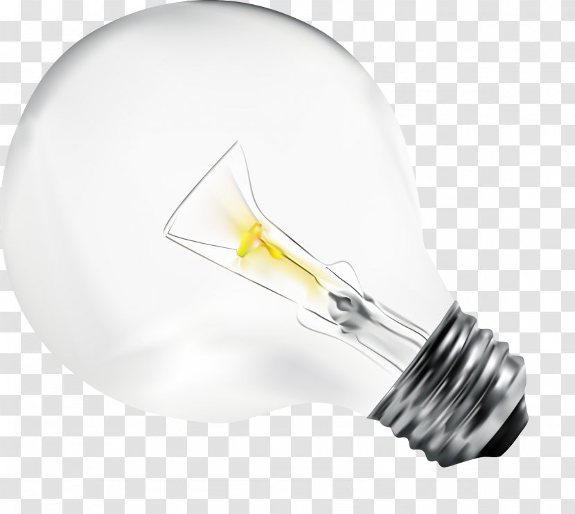 Incandescent Light Bulb Euclidean Vector Illustration - Electric Transparent PNG