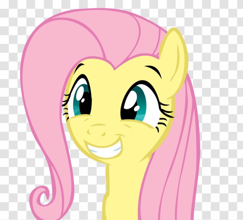Fluttershy Pony Pinkie Pie Rarity Song - Silhouette - Watercolor Transparent PNG