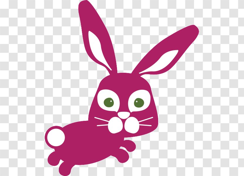 Whiskers Domestic Rabbit Easter Bunny Hare Cat - Pink Transparent PNG