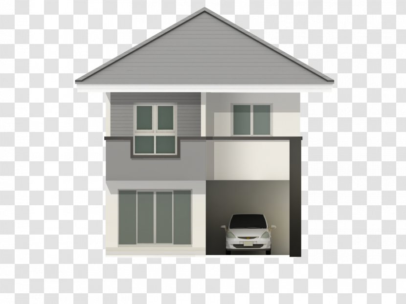 House Window Facade Building Bedroom - Roof - Simple Panels Transparent PNG