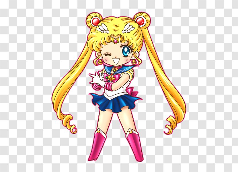 Sailor Moon Chibiusa Venus ChibiChibi - Frame Transparent PNG
