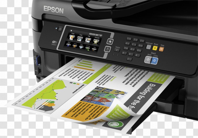 Inkjet Printing Multi-function Printer Image Scanner Epson - Electronics Transparent PNG