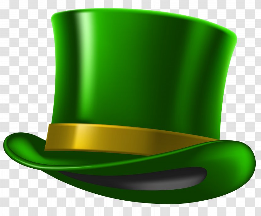 Green St Patricks Day Hat Clipart Image - Saint Patrick S - Ireland Transparent PNG