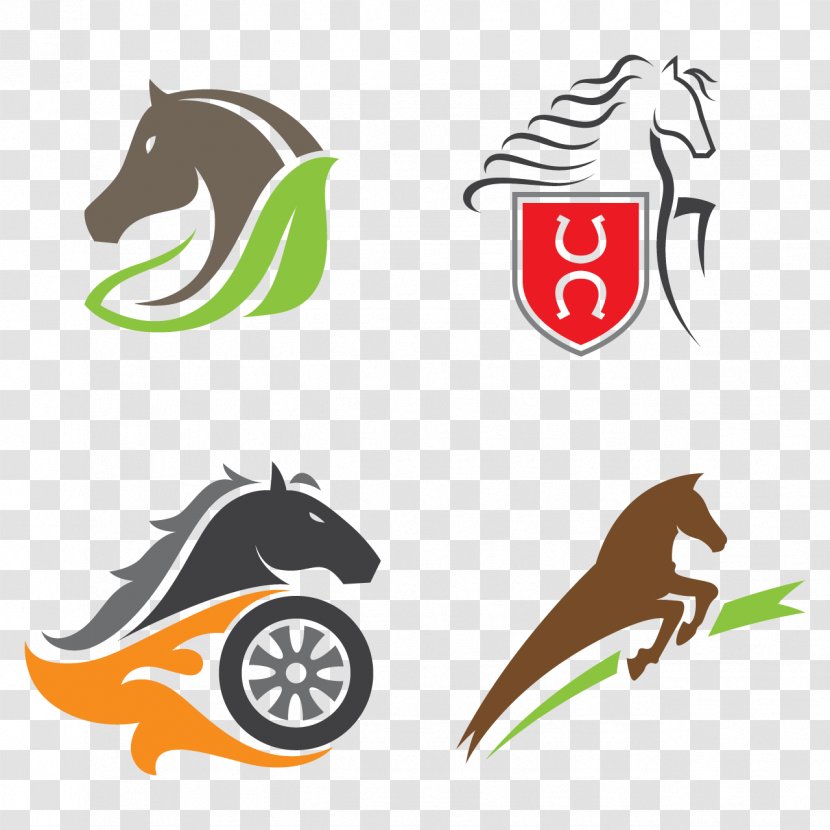 Horse Logo Vector Graphics Graphic Design - Head Mask - Battern Icon Transparent PNG