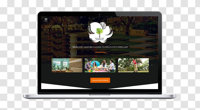 Web Page Template HTML - Online Advertising - Creative Mango Transparent PNG