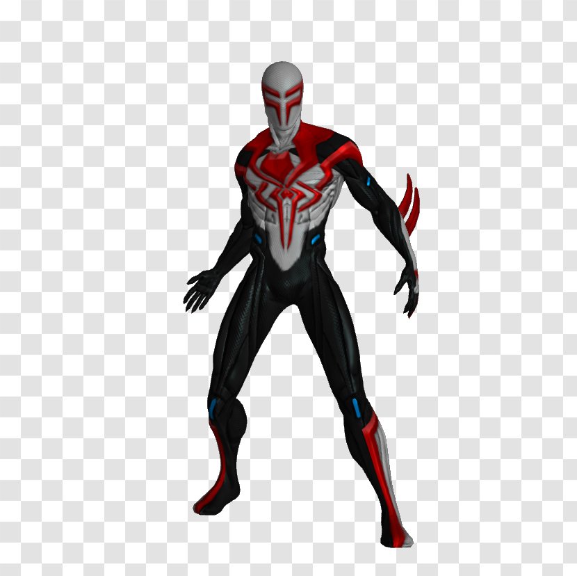 Spider-Man 2099 Superhero All-New, All-Different Marvel - Action Figure - Does The Old Man Fall And Help Him? Transparent PNG