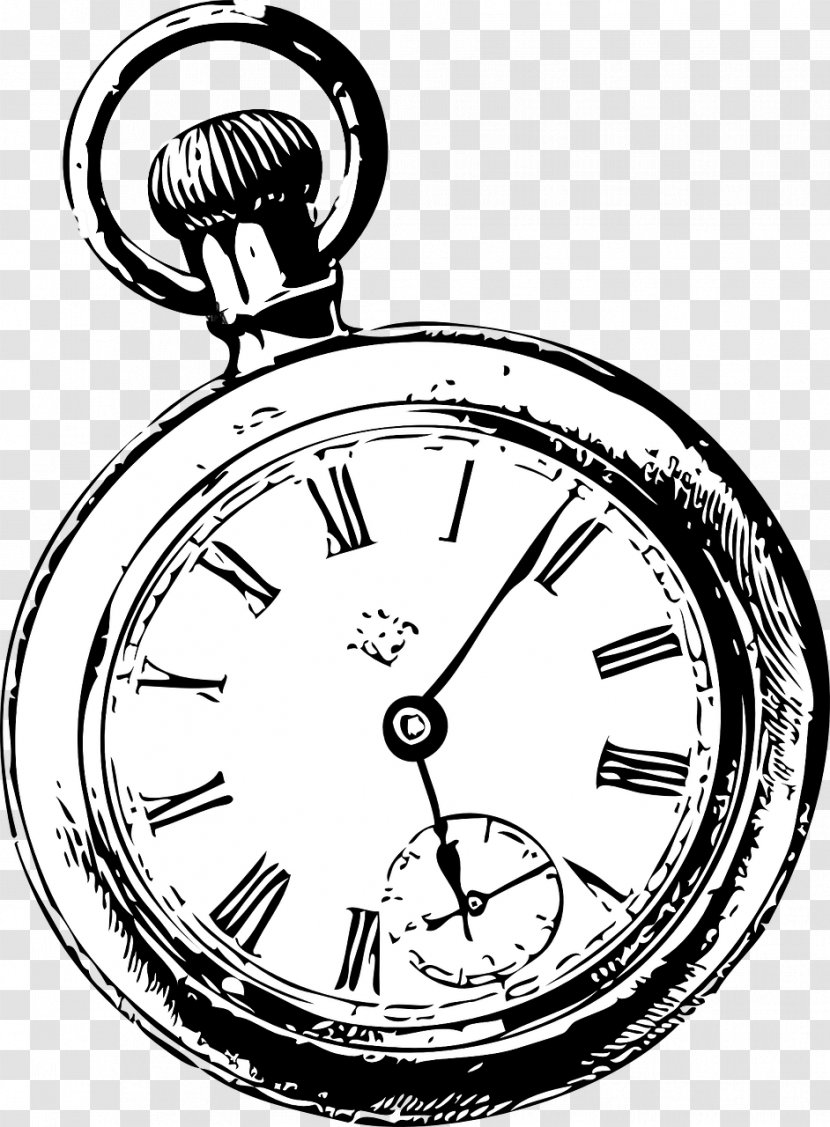 Pocket Watch Drawing Clip Art - And Countdown Creative Plans Transparent PNG