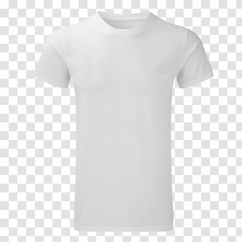 T-shirt Sleeve Polo Shirt Neckline - Gildan Activewear - White Transparent PNG
