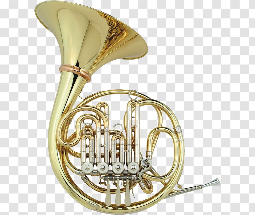 French Horns Holton-Farkas Brass Instruments Mouthpiece - Cartoon - Musical Transparent PNG
