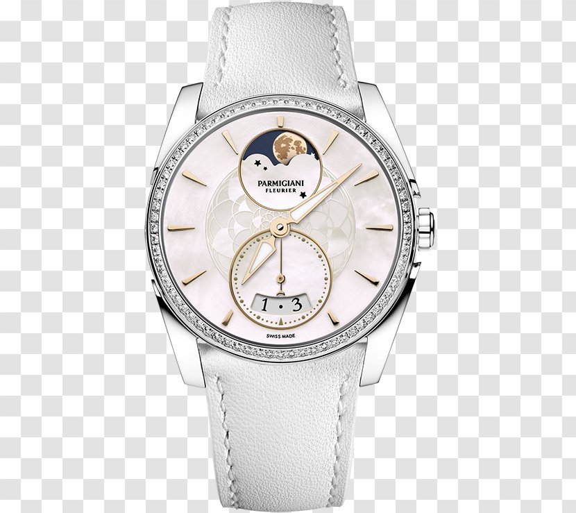 Parmigiani Fleurier Watchmaker Clock - Silver - Watch Transparent PNG