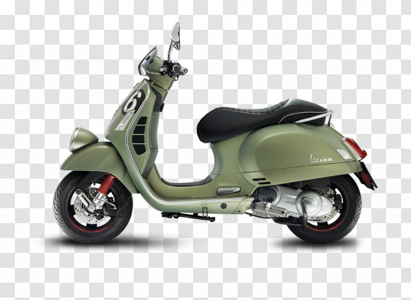 Vespa GTS Scooter Piaggio Motorcycle - Moxie Scooters Transparent PNG