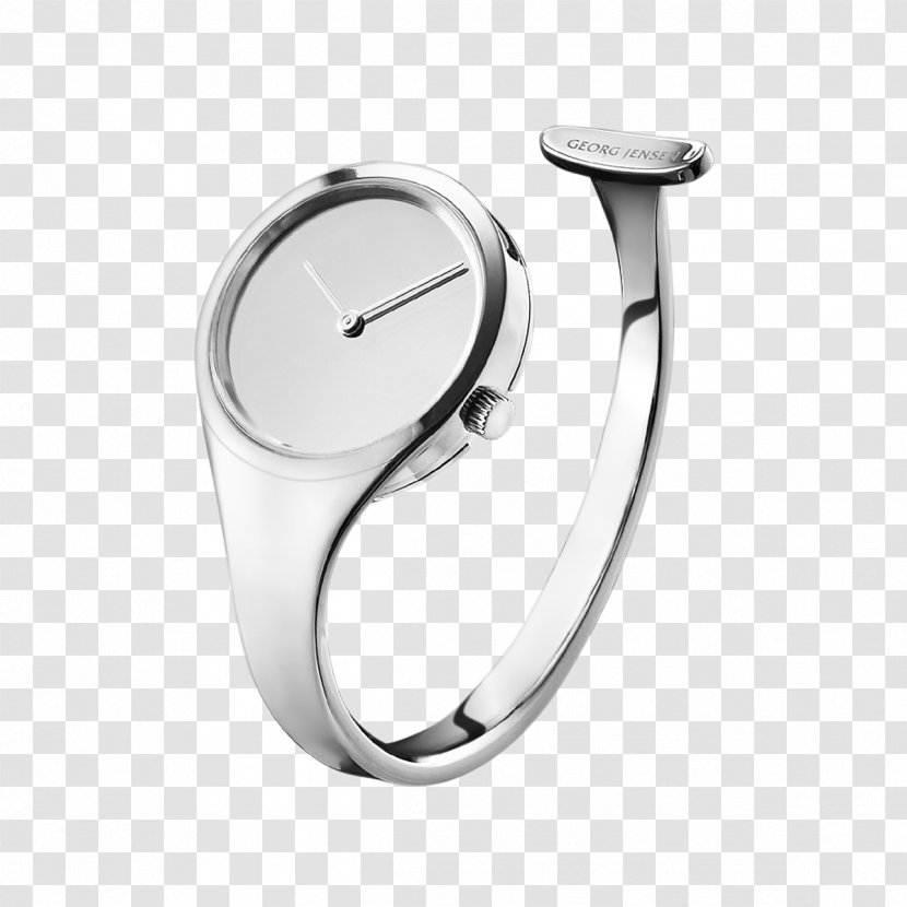 Ring Watch Bracelet Bangle - Swiss Made - Georg Jensen Transparent PNG